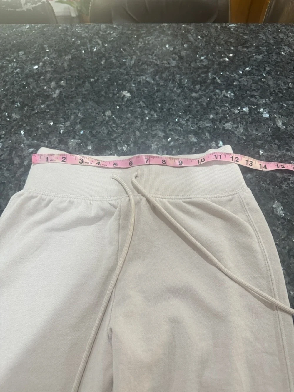 H&M Light Gray High-Waist Joggers